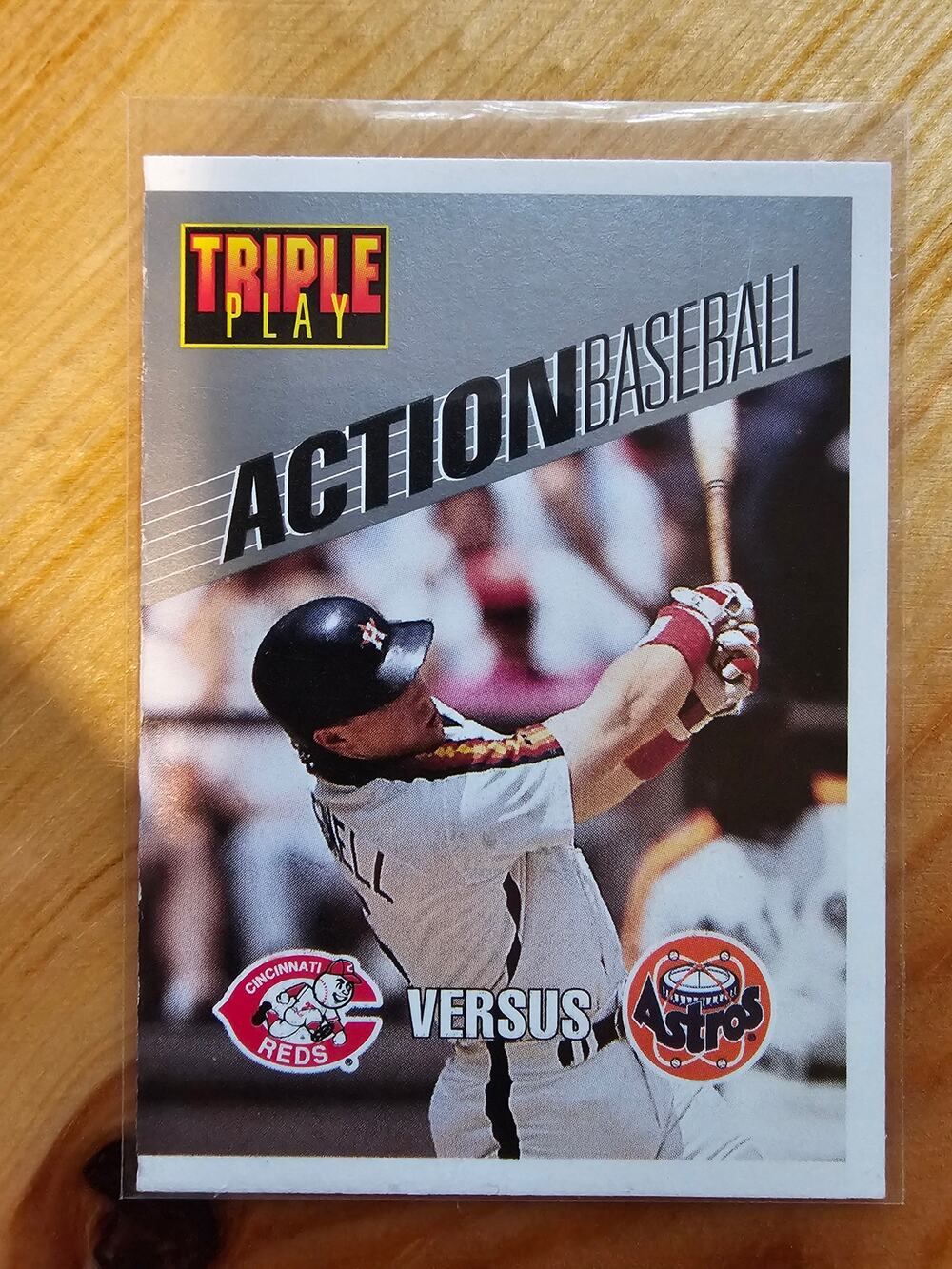 Jeff Bagwell 1993 Donruss Triple Play Action Baseball #12 of 30 - Astros - MLB